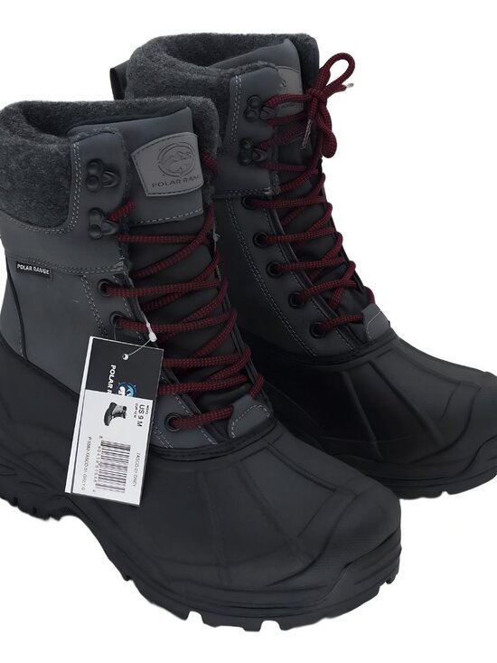 Polar Range Men\'s Tasco Cold Weather Boots Grey Size 9 main image 5
